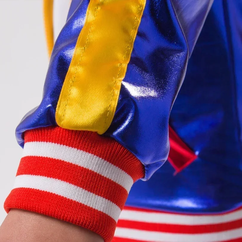 5PCS Kids Cosplay Beauty girl Costumes Girls Purim Coats Jacket Chamarras Para Mujer Suit  with Gloves Halloween suit cosplay