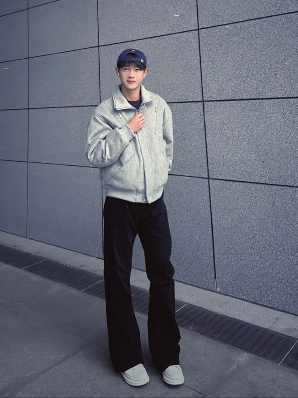 

Bla American Sle Flared Jeans Men's Autumn Winter Fce Lined Slim Straight Leg Jeans Cleanfit Narrow Version