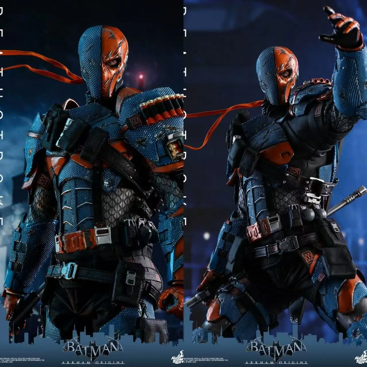 Hottoys Deathstroke Action Figure The New Teen Titans Figures Ht Vgm30 Model Statue Doll Collection Decoration Toy Birthday Gift