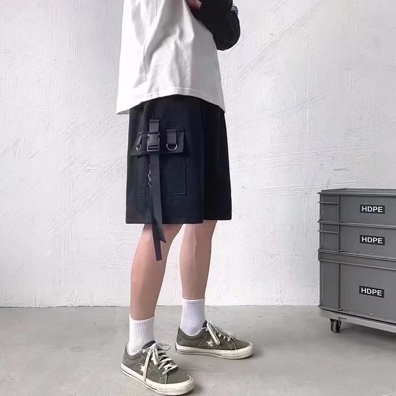

Relaxed Fit Men's Cargo Shorts Versatile for Sports and Casual Wear Breathable Fabric Comfortable Design for Daily Use