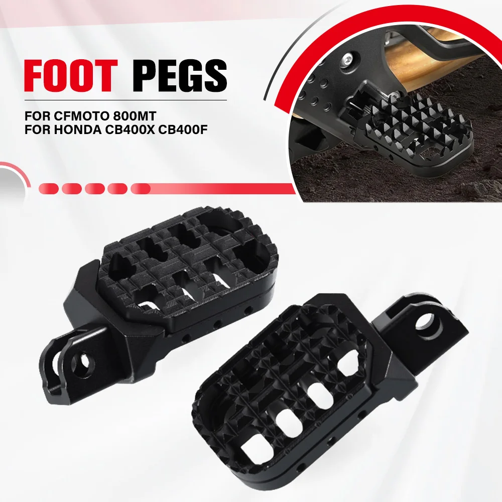 

For CFMOTO 800MT For HONDA CB400X CB400F Rear Set Foot Pegs Motorcycle Foot Pegs Pedal Footpegs For SUZUKI GSX250R GW250 DR300