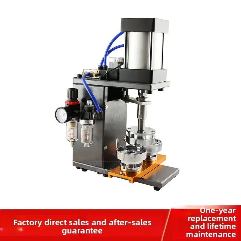 Pneumatic badge pressing machine, tinplate animation DIY badge making equipment is fast and efficient