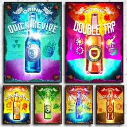 Game Pop Wall Art Modern Call of Duty Posters Warfare2 MW PS GAME Canvas Painting Perk-a-Cola Picture for Home Game Room Decor