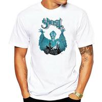 Fashion  Summer New Ghost Band Opus Eponymous Album Cover Shirt (SMLXL2XL) Band Logo Tee Shirt For Men