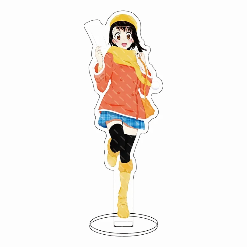 سلسلة مفاتيح من الأكريليك من Anime Nisekoi مجموعة ملابس غير رسمية وديكورات الطاولة والمقتنيات وهدايا الأصدقاء