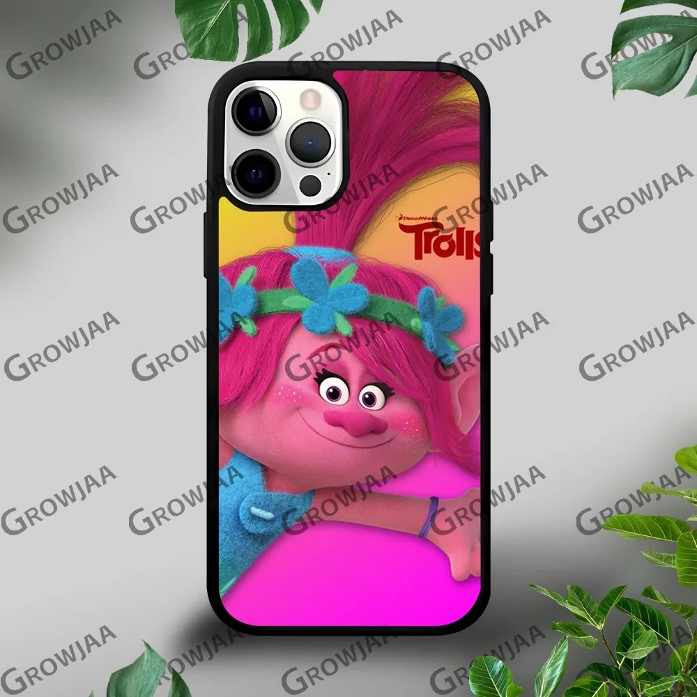 만화 T-트롤 휴대폰 케이스, 아이폰 16, 15, 14, 13, 12, 11 프로, Xs 맥스, 미니 플러스, 셀룰러 하드 펀다