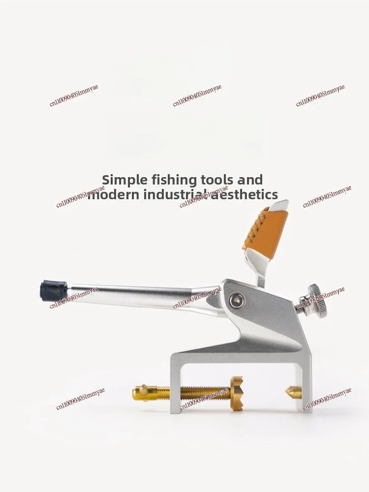 Metal Wanli Aluminum Alloy Pure Copper Cowhide Fishing Tel Battery and Follow The Bracket Insertion Cross Wood Catering Tel Wild
