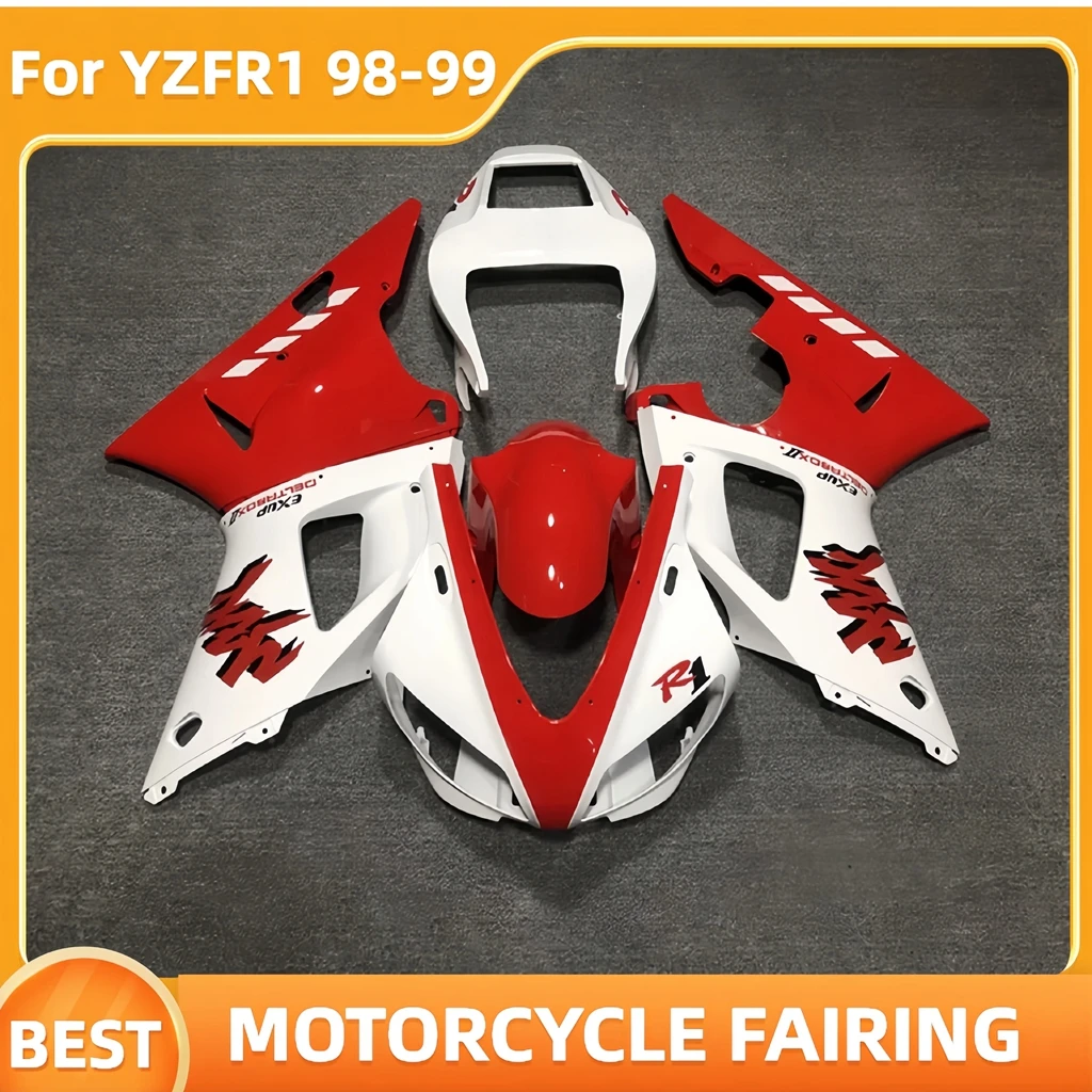 For YAMAHA 98 99 YZF R1 1998 1999 YZFR1 YZF1000 Chinese Motorcycle Fairing Bodywork YZFR1 98 99 Prime ABS Plastic Aftermarket