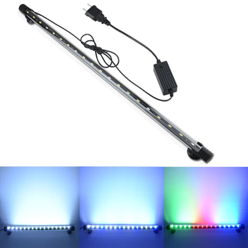 

Aquarium Light LED Waterproof Fish Tank Light Underwater Fish Lamp Aquariums Decor Lighting Plant Lamp 18-58CM 220-240V 5730chip