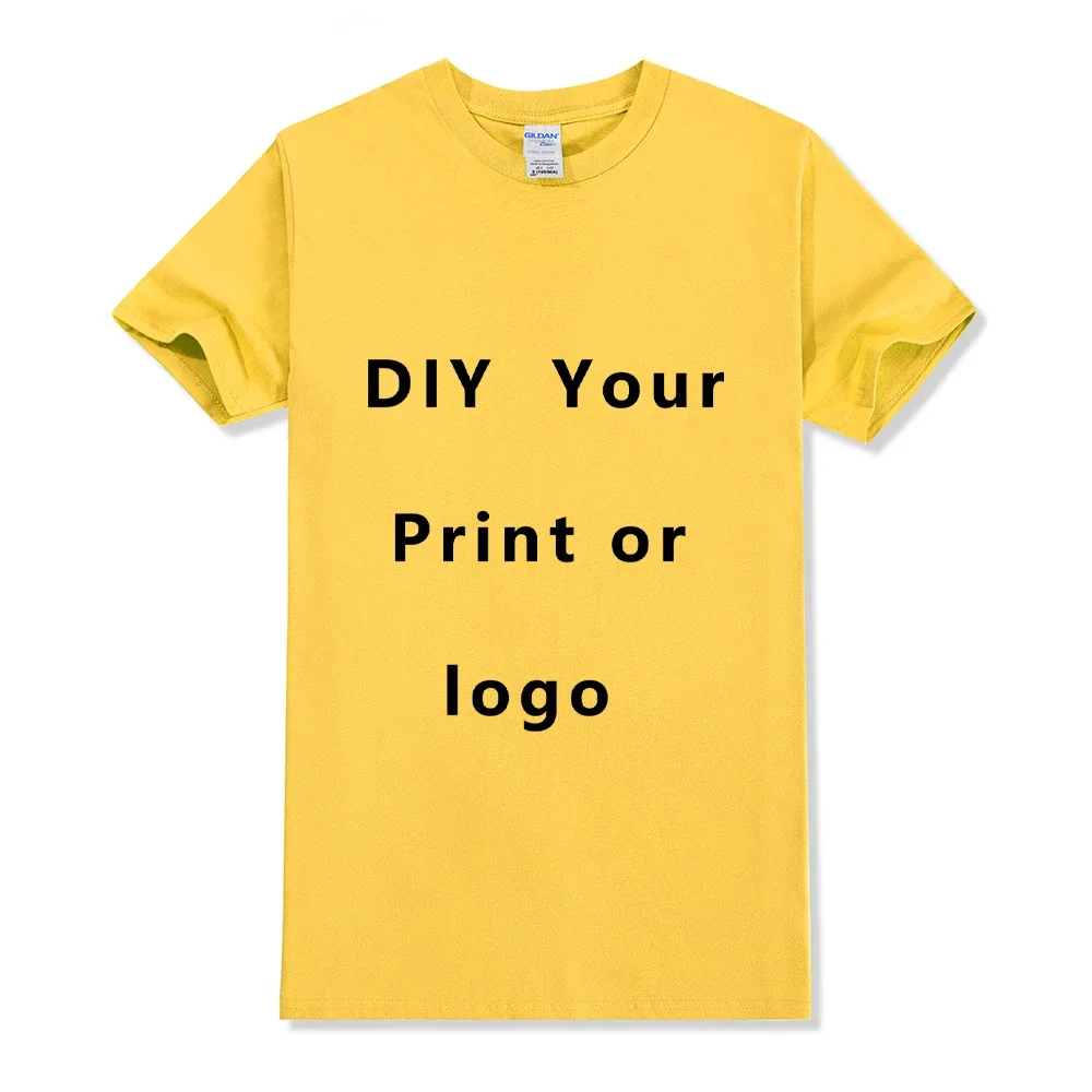 EU Size 150gsm 180gsm 100% Cotton Custom T Shirt Make Your Design Logo Text Men Women Print Original Design Gifts Tshirt image 4