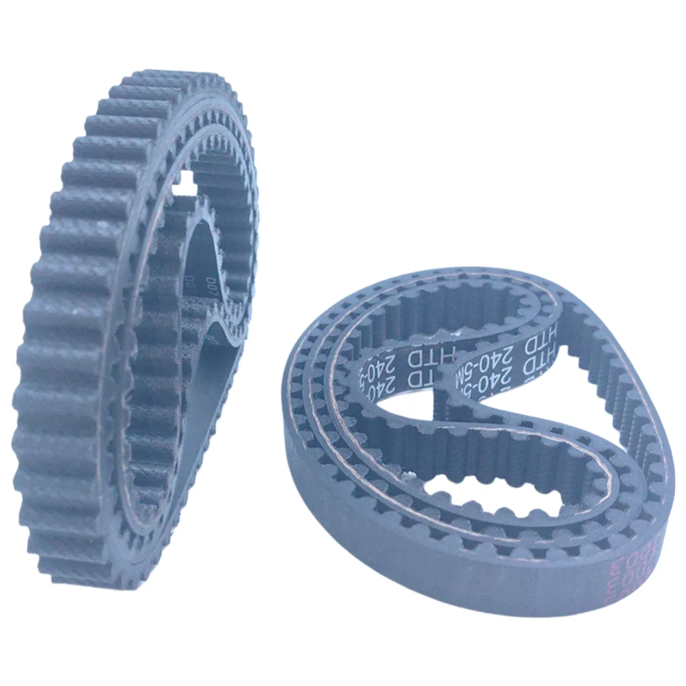 HTD-5M  closed-loop rubber timing belt type 525~640-5M, width 10/15/20/25/30mm  for 3D Printer CNC, High Precision No Splicing