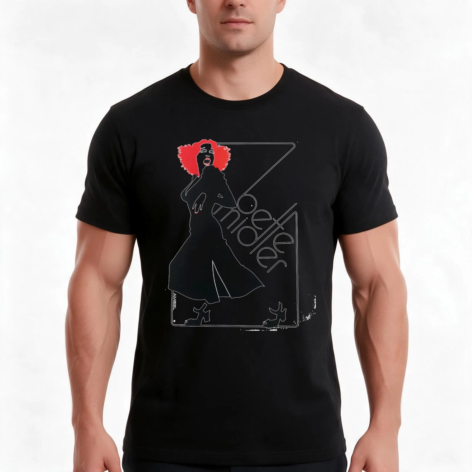 Bette Midler Premium Scoop T-Shirt, Summer Casual Cotton Tee, Oversized Streetwear Tops, Vintage Graphic Print, Unisex Men Women