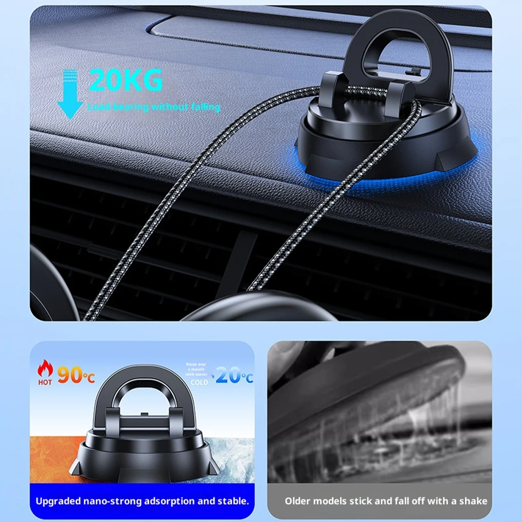 Car Navigation Center Console Dashboard Phone Holder Suction Cup Holder Adjustment Suction cup Car Holder