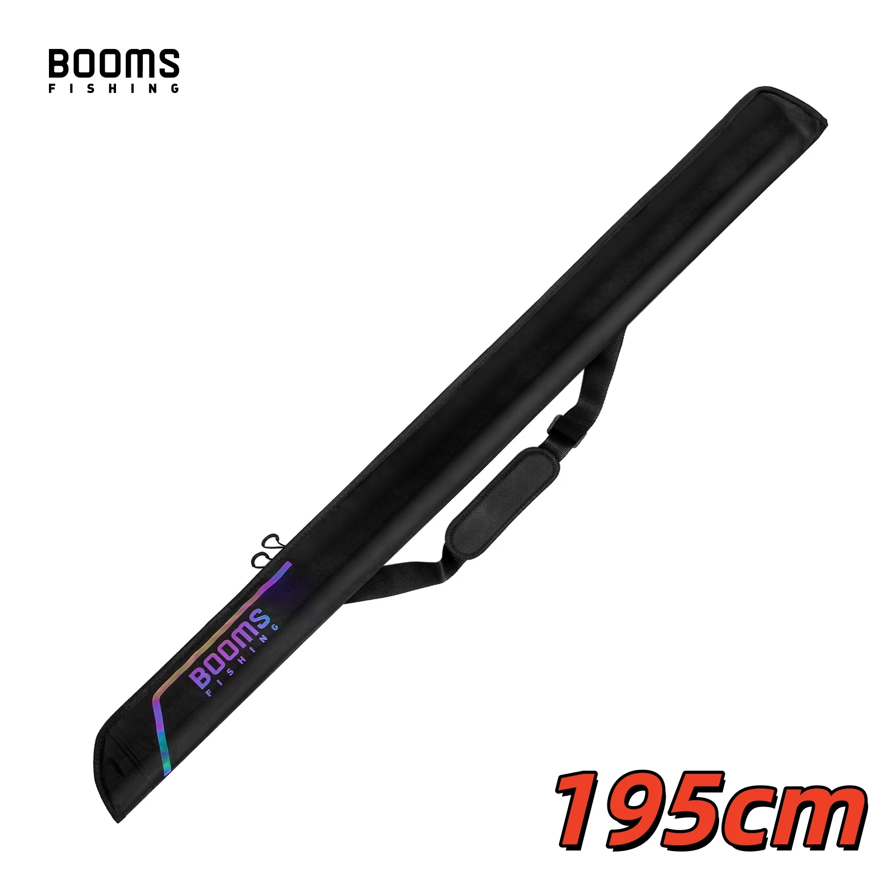 

Чехол для удочек Booms Fishing 195 см, большой водонепроницаемый нейлоновый чехол для удочек, портативный складной чехол для удочек, удлиненный дизайн, сумка для удочек
