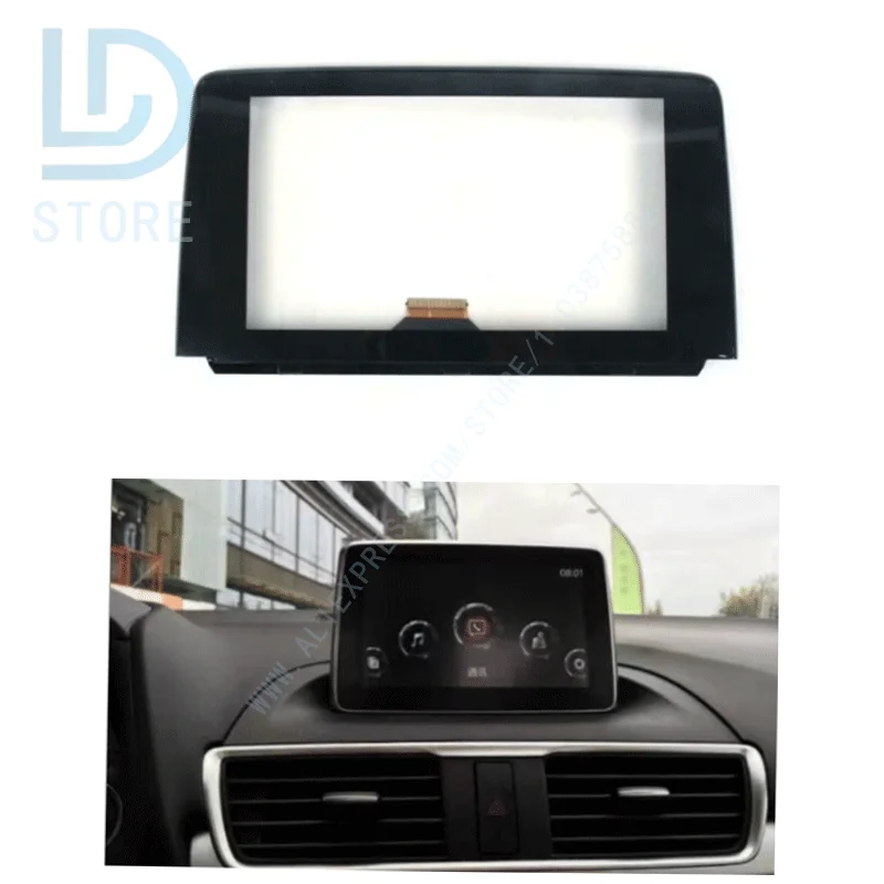 New 8 Inch Replacement Touch Screen Glass Digitizer TK49-61-1J0 For Ma-zd--a CX-9 2016-2019 Car CD Audio Radio Navigation