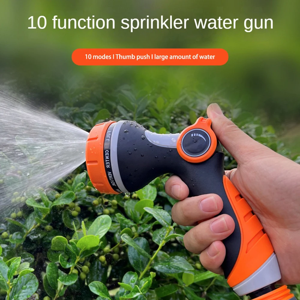 High Pressure Watering Gun 10 Kinds Of Functions Agricultural Garden Spray Irrigation Watering Nozzle Watering Sprinkler