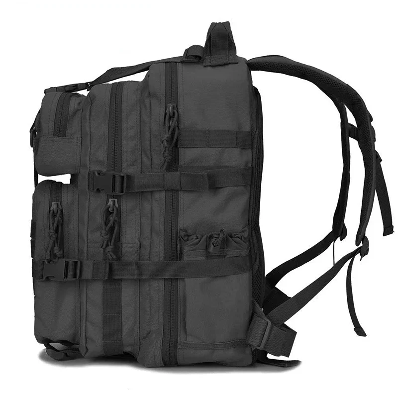 Imagem -02 - Grande Capacidade Nylon Mochila Outdoor Training Assault Pack Travel Bolsa Caça Acessórios Laptop Case