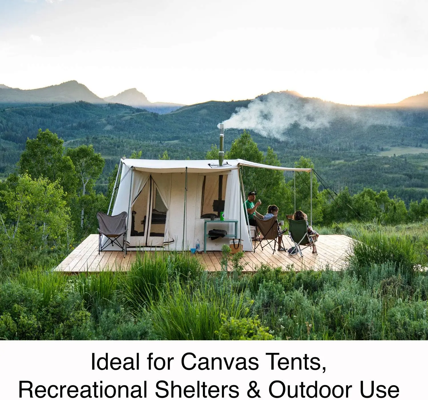 Winnerwell Nomad View Fornello per tenda a legna da 1G M, fornello da campeggio portatile in acciaio inossidabile con finestre in vetro e piega