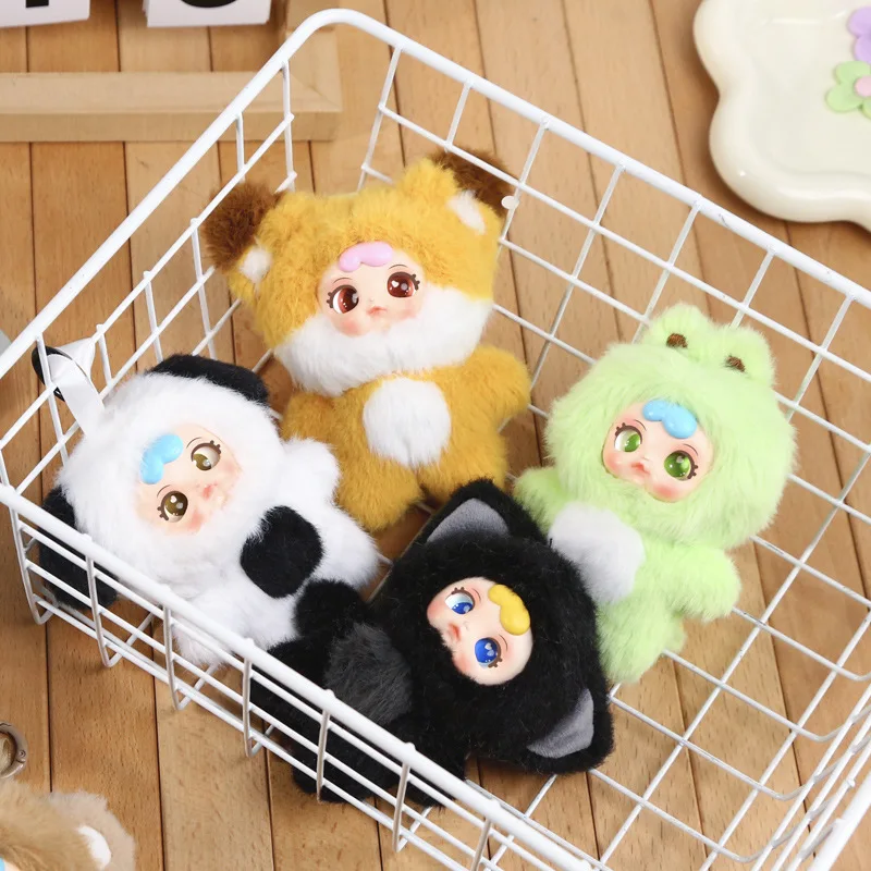 【nuovo】Carina scatola portachiavi caramelle al latte Cieco Misterioso Zaino Ciondolo Chiave per auto Decorazione bambola Piccola scatola cieca in peluche Giocattolo regalo