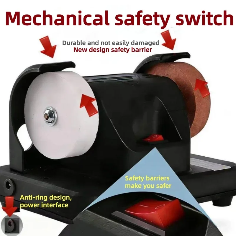 Electric Knife Grinding Machine Multi-functional Grinding Wheel Machine Fully Automatic Household Polishing and Grinding Tool