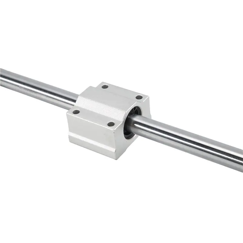 N96R 10 Pieces / Set Of Optical Axis Linear Axis Od12mm 400Mm + SCS12UU Linear Bearing Seat + SK12 Bearing Support 12Mm 400Mm