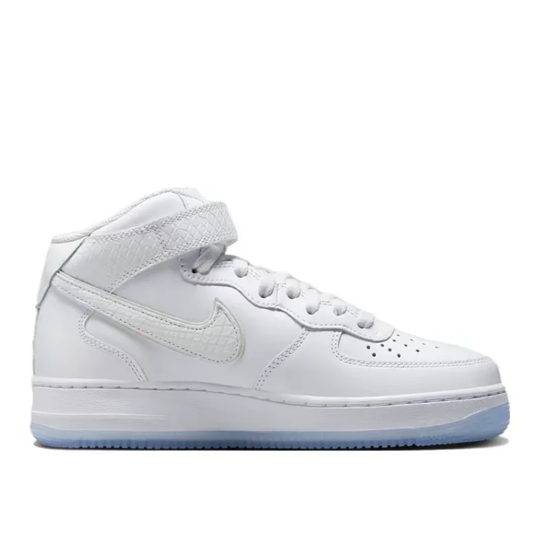 Nike Air Force 1 07 Fashionable Premium Versatile Mid-Top Sneakers with Slip-Resistant and Wear-Resistant Soles FN4274-100