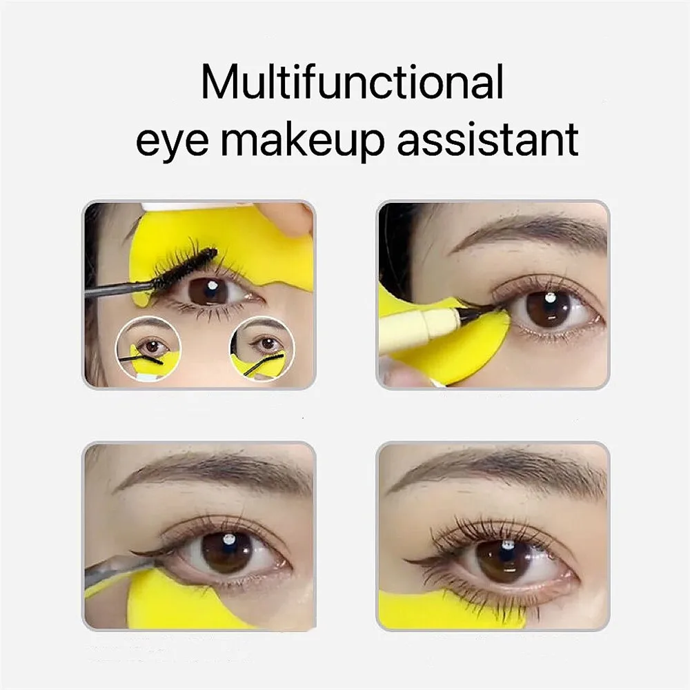 Multifunction Eye Makeup Auxiliary Guard Tool Makeup Eye Cosmetic Adjustable Tool Makeup Angle Eye Aid Tools Eyelash Makeup