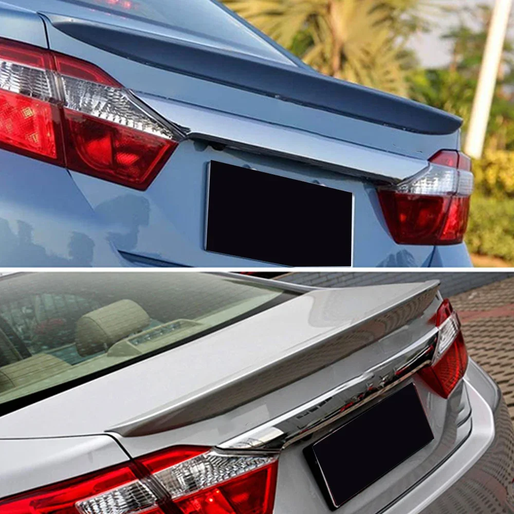 For Toyota Camry 2012 13 14 15 16 17 ABS High-Quality Black Trunk Lid Car Spoiler Wings Body Kit Exterior Accessories Parts