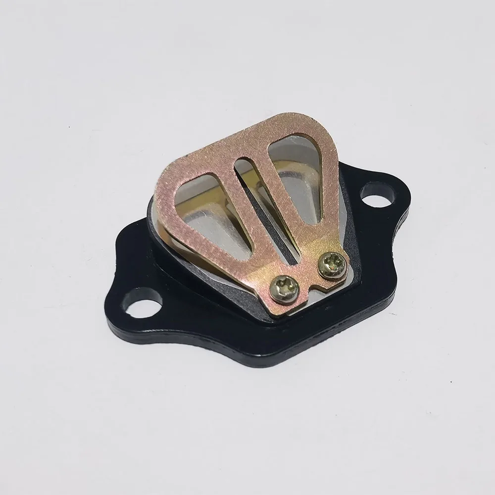 Reed Valve Block With Petals Membran Assy For Honda Mouselet PAL Two-Stroke Moped Scooter Valves Motorcycle