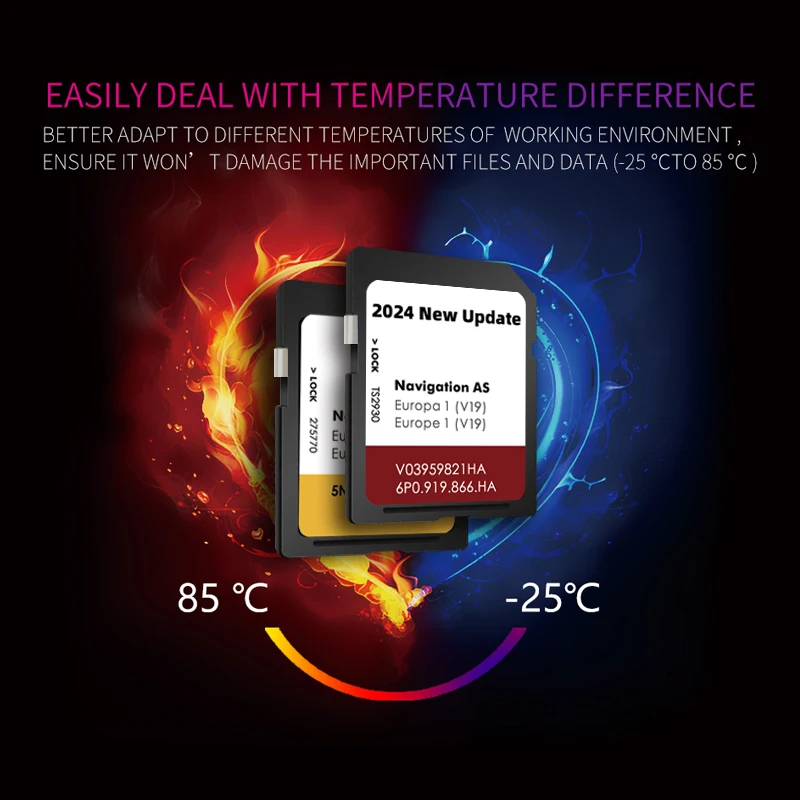 OS V19 MIB2 SD การ์ด Leon Ateca Ibiza Toledo Alhambra 2024 SD Card Navi แผนที่สําหรับที่นั่ง