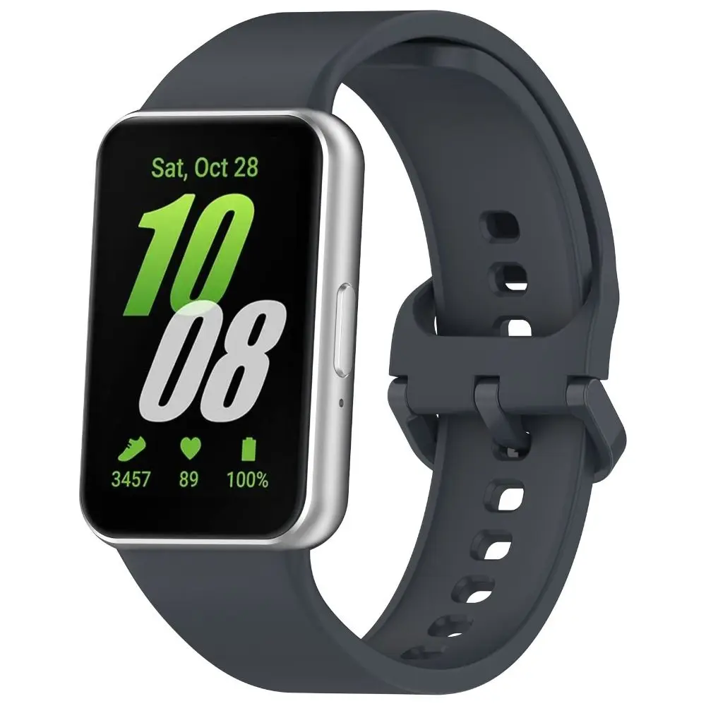 Soft Replacement Silicone Strap Smart Watch Watchband Watch Bracelet Sport Accessories Wristband for Samsung Galaxy Fit 3