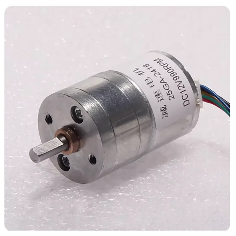 JGA25-2418 DC Brushless Reduction Motor 12v24V Hair curler Motor Low Speed Motor Long Life Motor