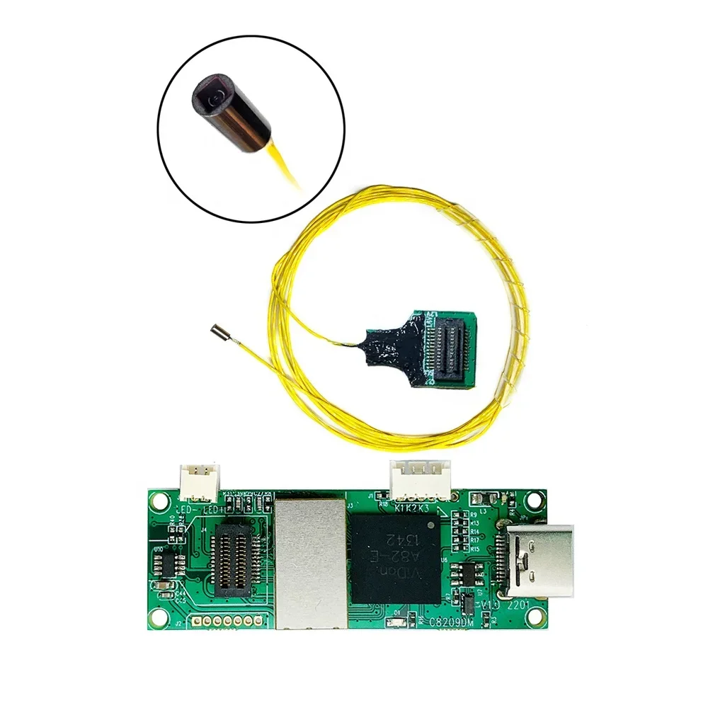 1.5mm diameter OCHFA10 720x720 518 Kpixel sensor medical endoscope camera module with USB backend board