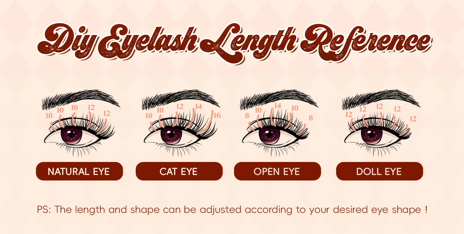 VYRILA Lashes Cluster D Curl DIY Lash Extension 3D Wispy Individual Lashes D Curl Eyelash Clusters 8-16mm Individual Lashes