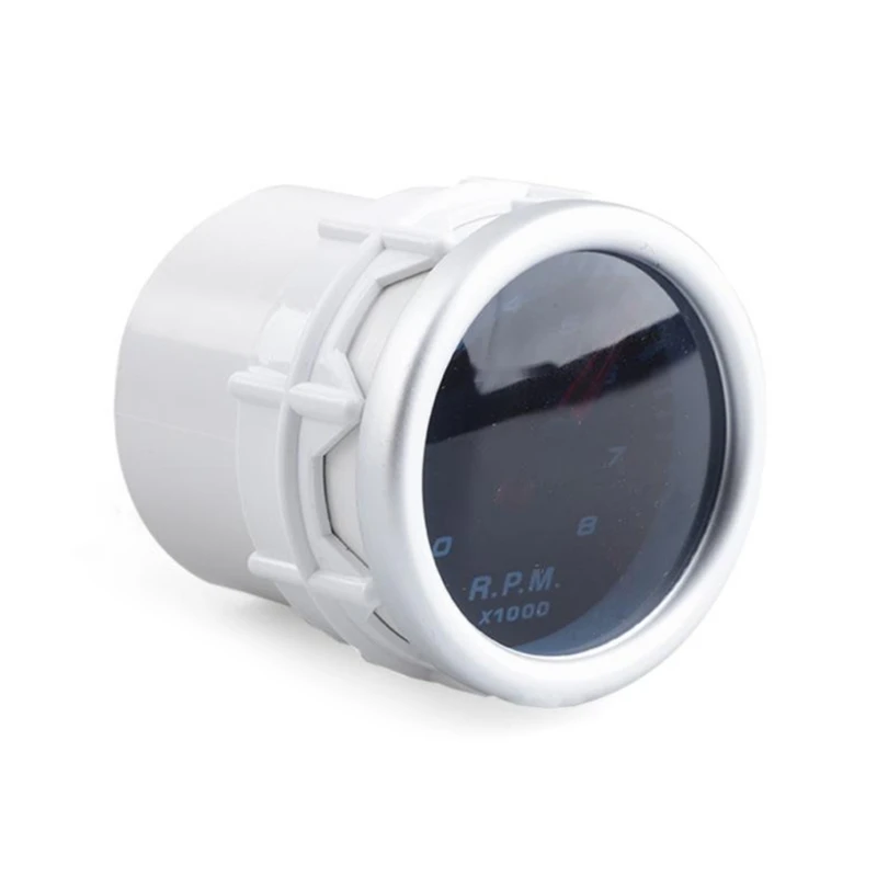 

52mm Digital Speedometer Waterproof Odometer Speed Gauge For Gasoline Car 12V Drop shipping