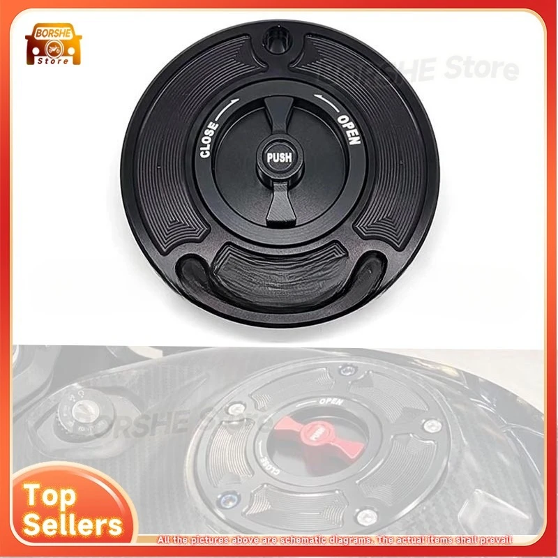 2026 مناسبة لسوزوكي GSXR600 GSXR750 K7 K8 K9 L1 L2 غطاء خزان الوقود الإفراج السريع استبدال غطاء ل صغير R المتوسطة R