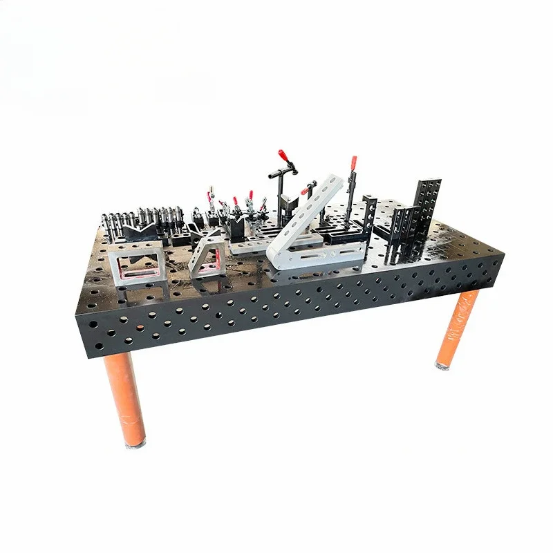 China factory produces cast iron/steel 3D 2D welding table products
