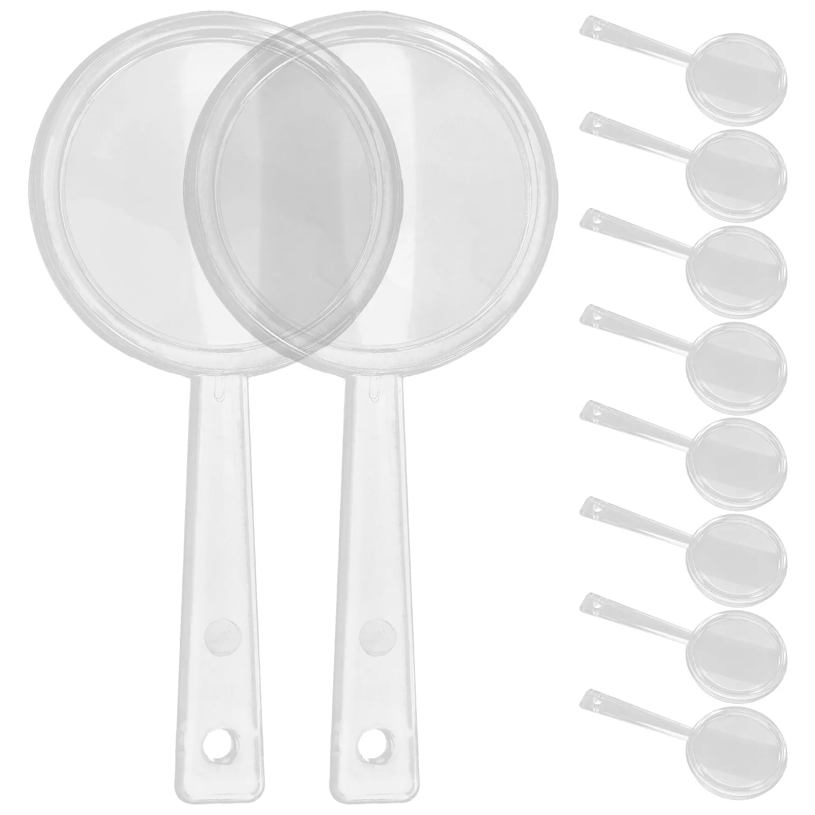 Loupes portables pour enfants, 20 pièces, loupes portables pour l'exploration, l'étude biologique en plein air, fournitures d'apprentissage scientifique