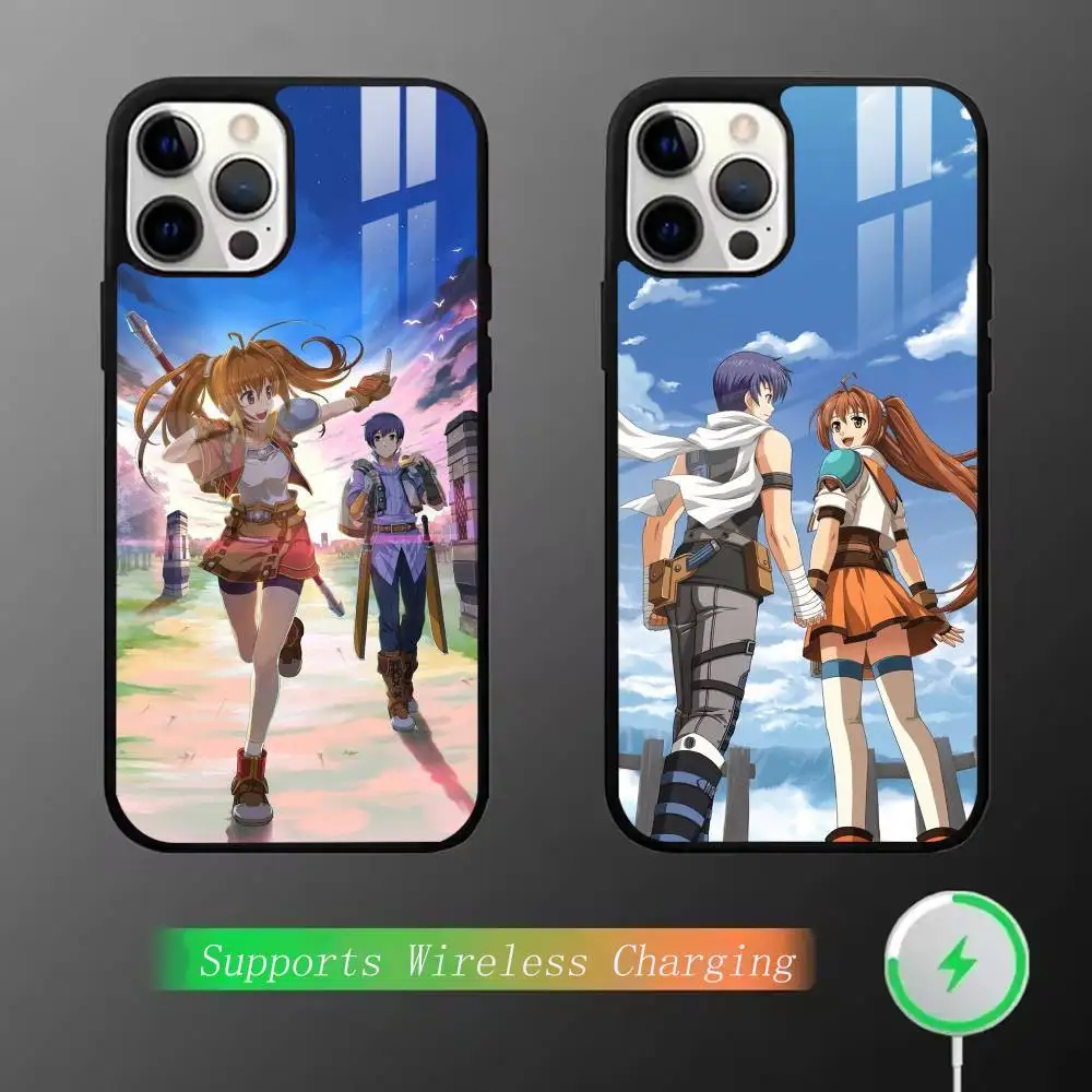 Trails in the Sky-The L-Legend of Heroes  Phone Case For iPhone15,16,17,14,13,12,11 Plus,Pro Magnetic For  Wireless Charging