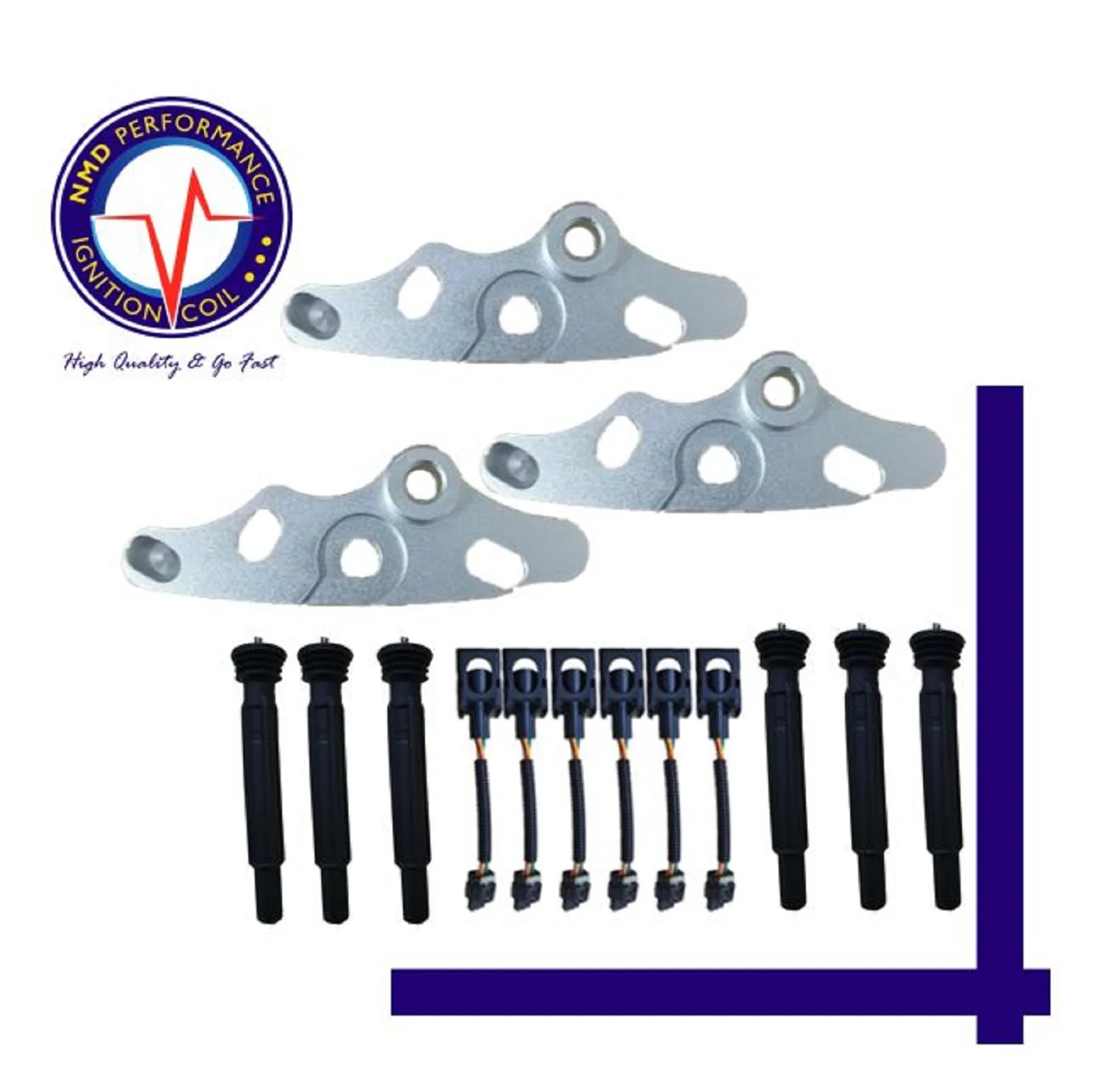 Hot Selling N55 Upgrade Kit  B58 Ignition Coils to Fit to N55  Engine Bracket Boots Conversion Harness