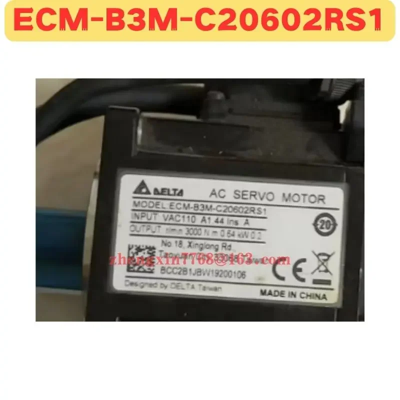 Servomotor usado ECM-B3M-C20602RS1 ECM B3M C20602RS1 Función normal probada OK
