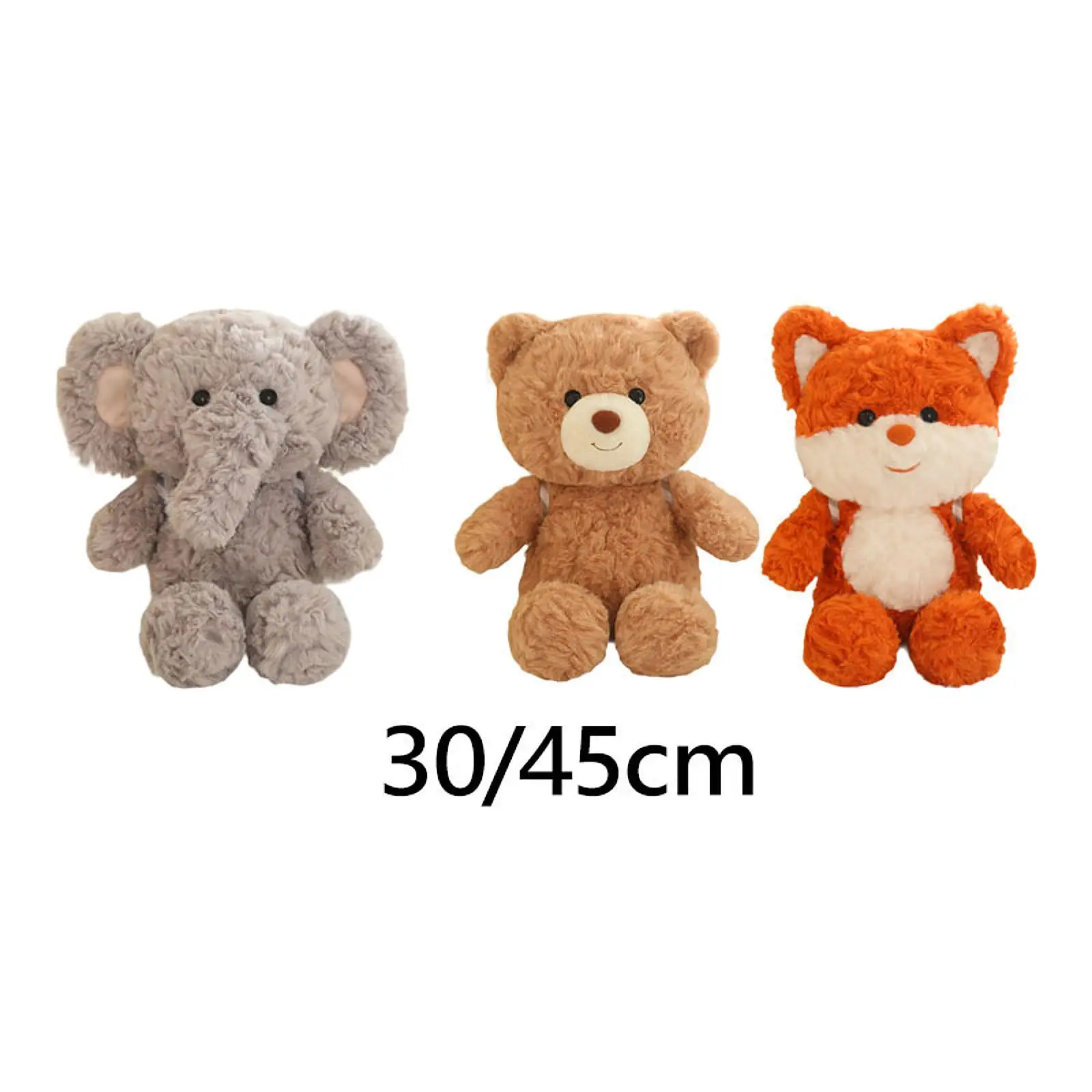 Stuffed Animal Photo Prop Ornament for Home Party Favors Boys Girls