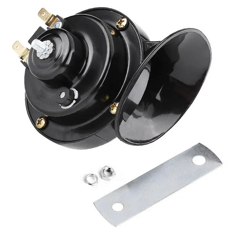 12V Super Loud Motorcycle Waterproof Snail Horn Sound Monophonic Scooters Motorcycle Accessories Electric Moped Horn