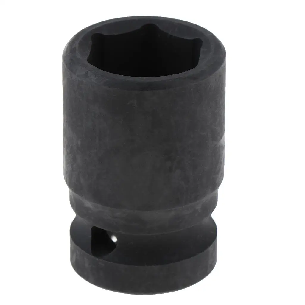 6 Point Metric Impact Socket 1/2 in. Square Drive 17 Length 12.5mm