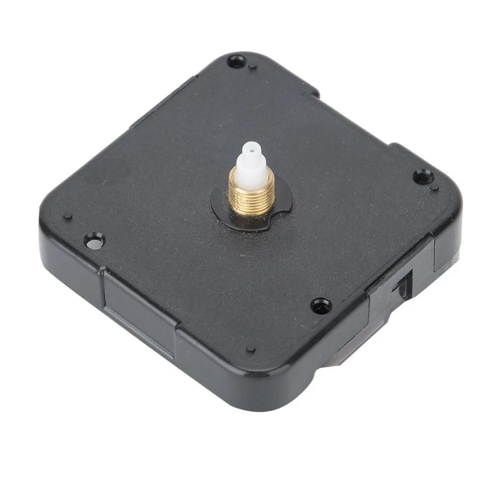 Durable Plastic Clock Movement Black Axle 13MM Clock Replacement Parts Clock Mechanism DIY Clock