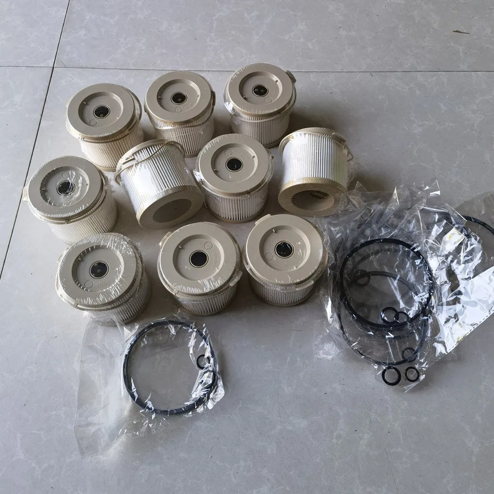 4Pcs/6Pcs/8Pcs/10Pcs 2010PM Filter Element 500FG/500FH Diesel Engine Fuel Filter Water Separator Replacement Truck Generator Kit