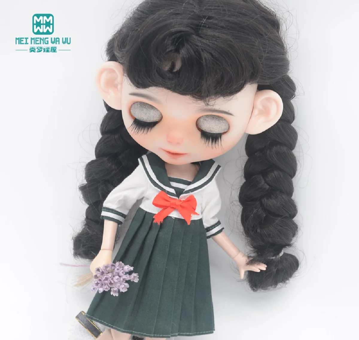 

1pcs Blyth Doll Clothes fashion School skirt, socks, underwear, shoes for Blyth Azone OB22 OB24 Doll accessories