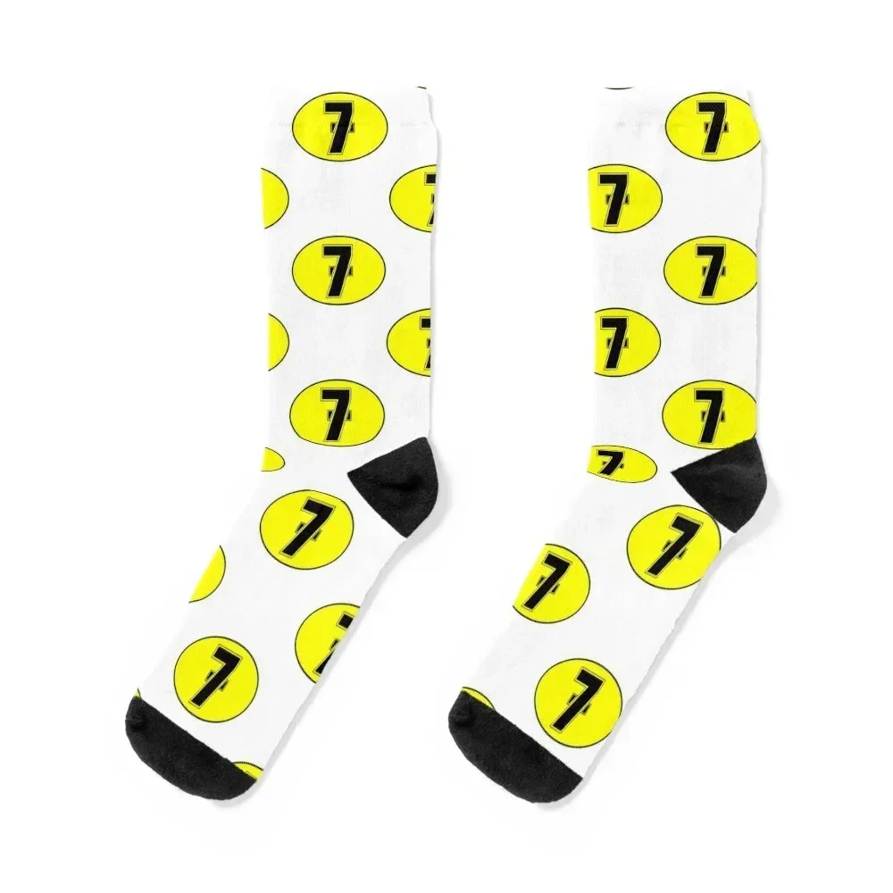 

Barry Sheene Racing Number 7 Seven Shirt, Mask Socks Toe sports christmas gift happy warm winter Socks For Men Women's