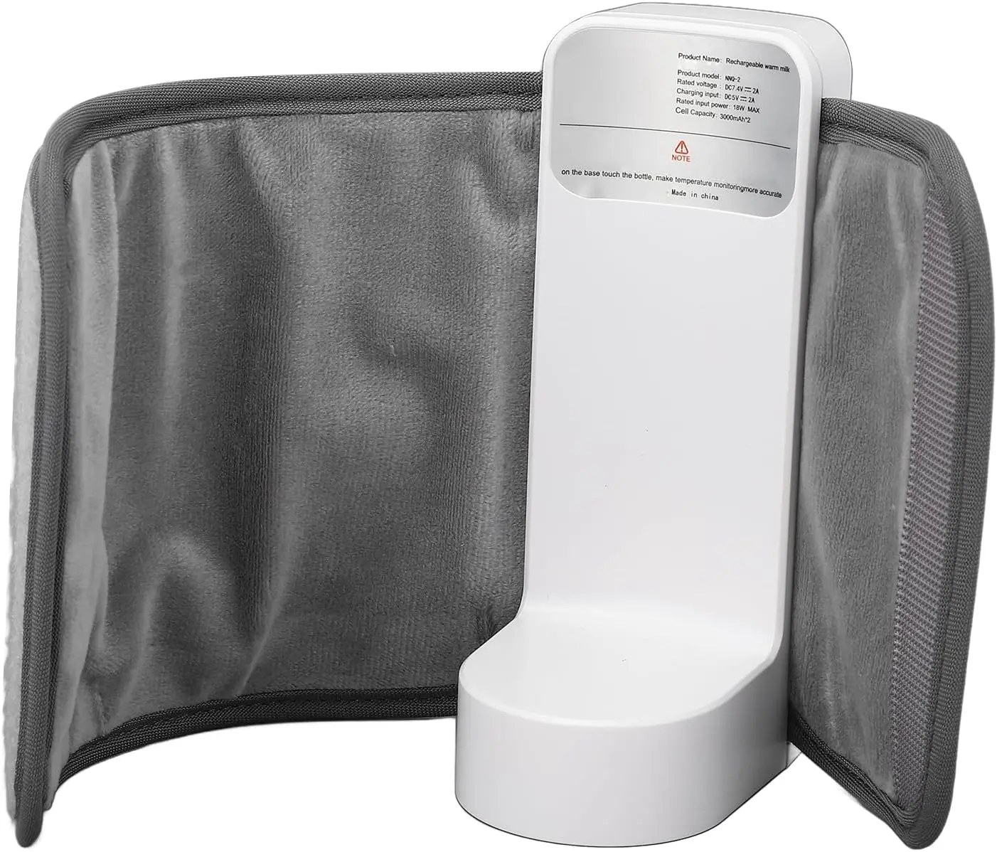 Scaldabiberon portatile NNQ-2 con batteria ricaricabile ad alta capacità da 6000 mAh