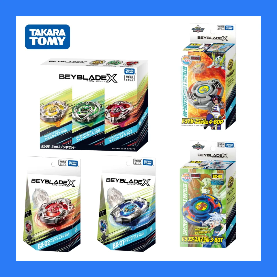 TAKARA TOMY 100% Nowy Oryginalny Beysphere Beyblade X BX-00 Booster Driger slush 4-80P